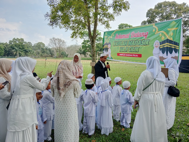 MANASIK HAJI CILIK DI KECAMATAN BANDAR PULAU